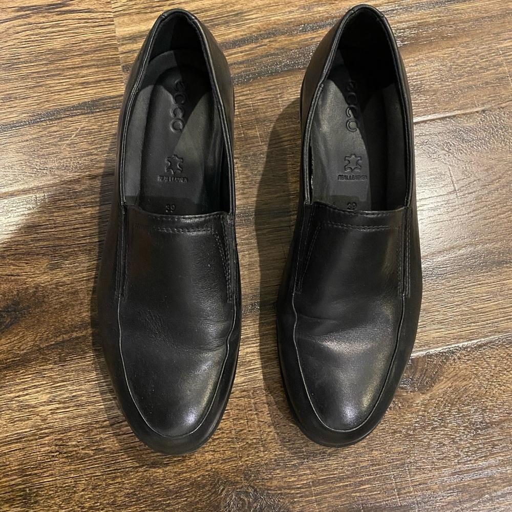 Ecco wedge loafers